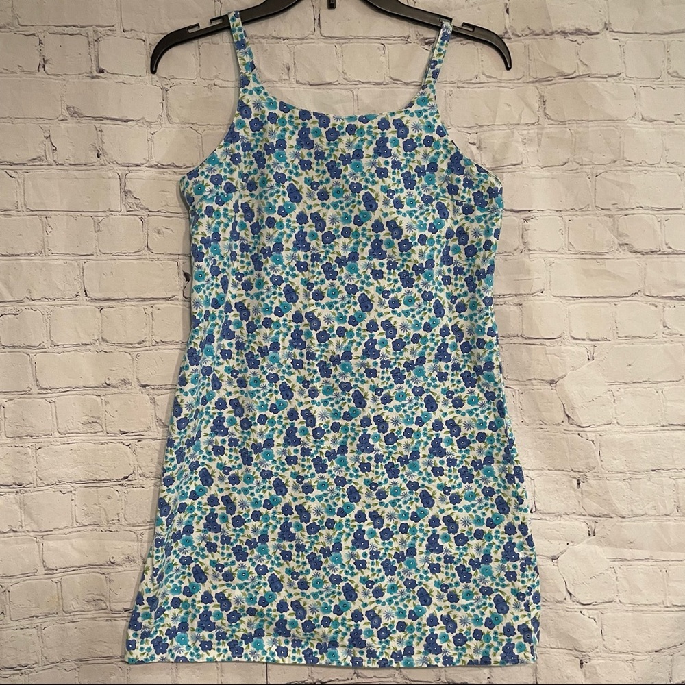 Flower Tank Top Dress Size 16